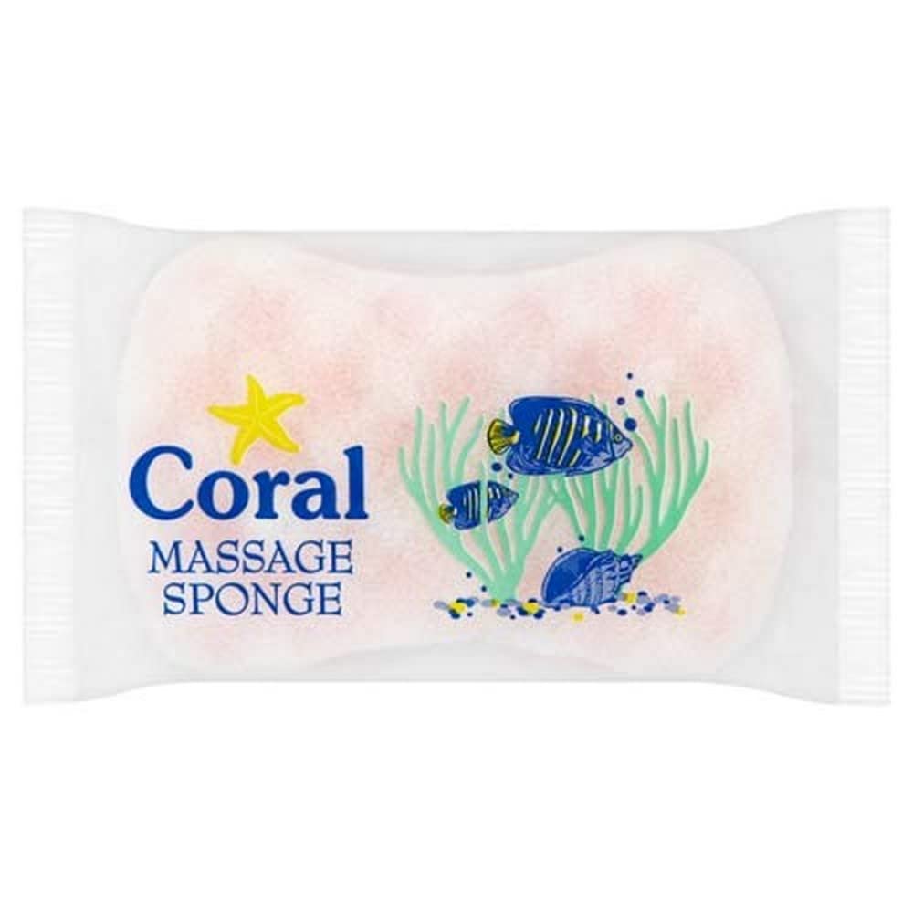 coral massage sponge