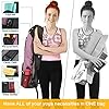 WARRIOR2 Yoga Mat Bags for Women & Men Fits 1/2" Thick Mat, Travel Yoga Backpack With Mat Holder, Large Pockets for Accessories & Water Bottles | Zipper Yoga Mat Bag Carrier