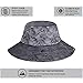 KOOLSOLY Breathable Wide Brim Boonie Hat Outdoor Waterproof UPF 50+ Sun Protection Mesh Safari Sun hat for Travel Fishing
