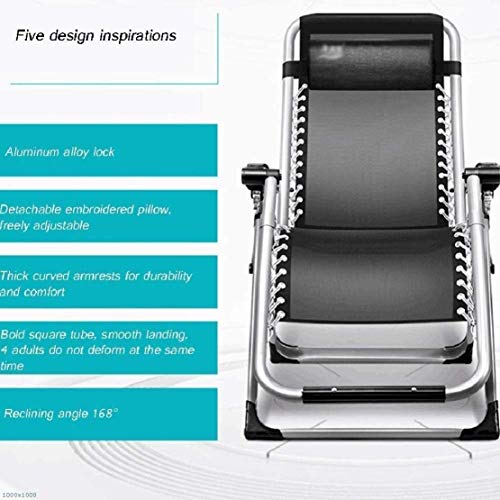 Chaise pliante légère et durable structure haut de gamme couleur C - 4