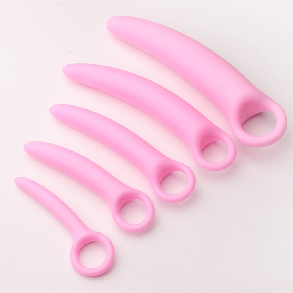 Silicone Dilatatore 5 Pezzi - 310 Gr, Rosa Sx1