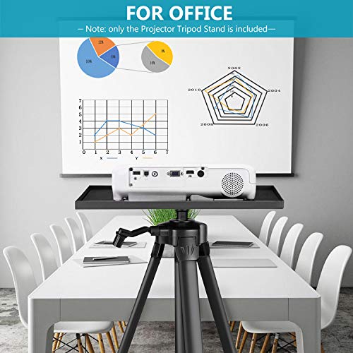 Neewer Aluminium Stativ Projektor Ständer, Verstellbarer Laptop Ständer, Computer Ständer mit Ablage und Tragetasche für… – Bild 8