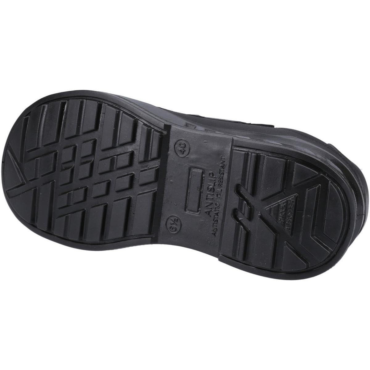 U-Power RV20134 RED LEVE Modelo THOMAS Zapatos de Trabajo de Seguridad, ESD S3 CI SRC, Negro