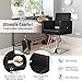 Giantex Salon Chair, Barber Chair with Heavy Duty Hydraulic Pump, Height Adjustable, 360° Swivel Spa Beauty Equipment, Makeup Hair Salon Chairs for Hair Stylist, Load up 330 LBS, Black