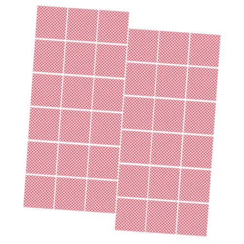 HOLIDYOYO Plaid Food Liners 200 Sheets of Grease Proof Paper Parchment for Baking Bbq and Sandwich Wrapping