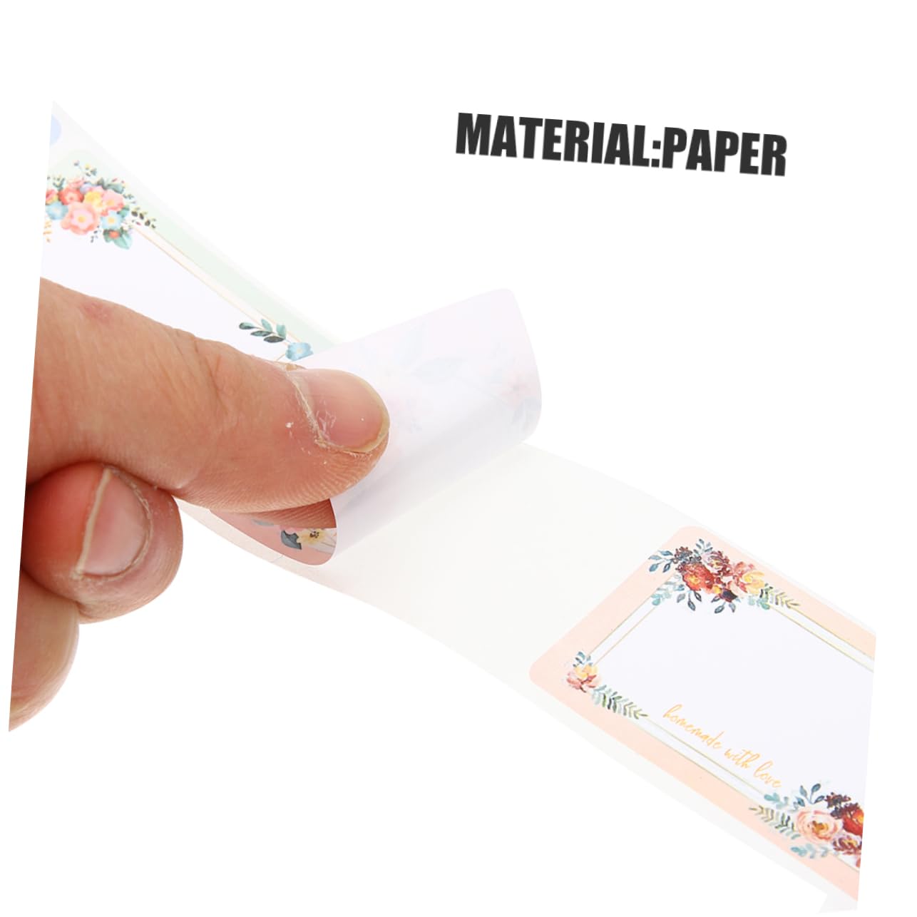 Lurrose 5 Ensembles Autocollant De Nom Étiquettes De Classification Collantes Étiquettes Inscriptibles Autocollants De Documents Classification Stickers Papier 2 Rouleaux * 5