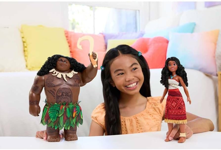 Amazon.com: Mattel Disney Moana 2 Voyager 2 Doll Set, Moana & Maui