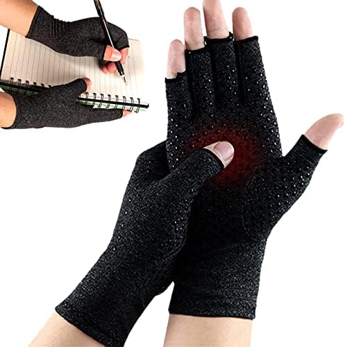 Youding Half Finger Gloves, Women Men Outdoor Fingerless Gloves, Winter Accessories Thermal Half Finger Gloves for Cycling Biking Climbing Hiking