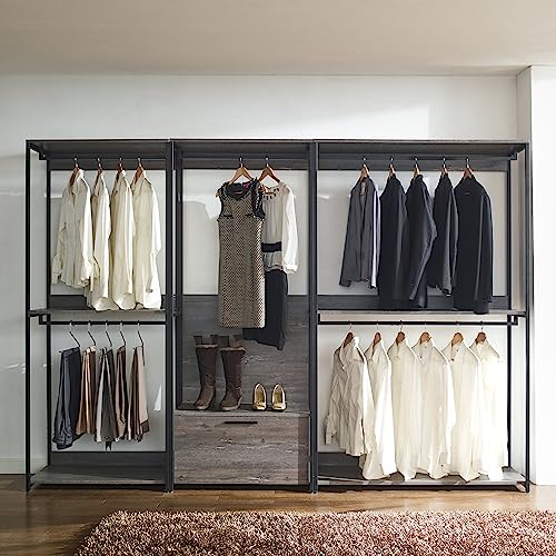 Wood Walk in Closet System XO435