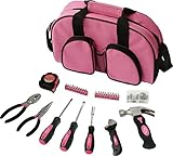 Apollo Precision Tools DT0423P 69-Piece Household Tool Kit, Pink, Donation Made to Breast Cancer Research