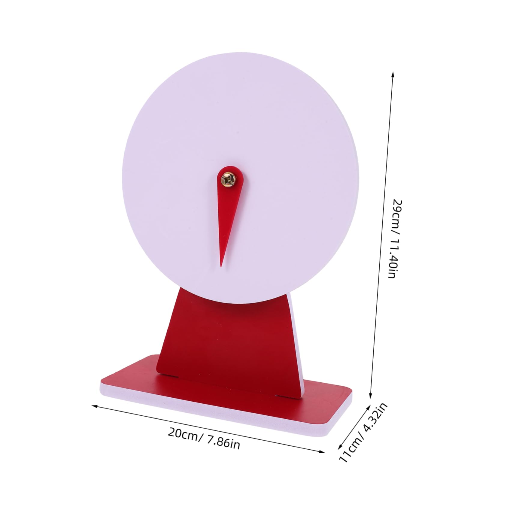 KOMBIUDA Party Prize Turntable Rotatable Raffle Game Turntable Lucky Draw Wheel for Events