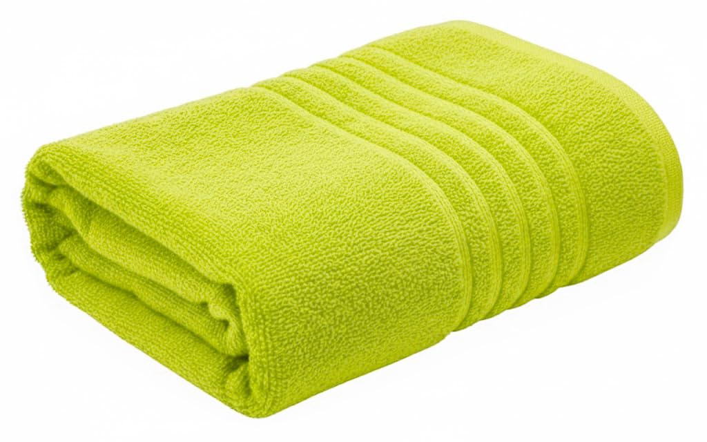 EDB Extra Large Super Jumbo Bath Sheet 100 x 150 cm, 600-GSM Ultra Soft XXL Bath Sheet 100% Egyptian Cotton Big Size Bathroom Shower Large Bath Towel (1, Lemon)