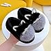 Slipper Kid Kids Children's Boys Girls Fashion Shoes Plush Shoes Indoor Warm and Cute Cotton Slippers Size 3 Boys (Black, 6 Infant)