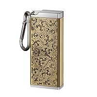 Amazon.co.jp: LTG 携帯灰皿 カラビナ付き 吸い殻入れ 金属製