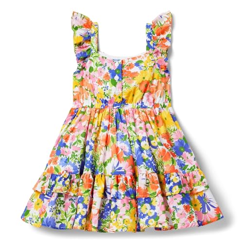 Janie and Jack Girls Floral Dress (Toddler/Little Big Kids)2