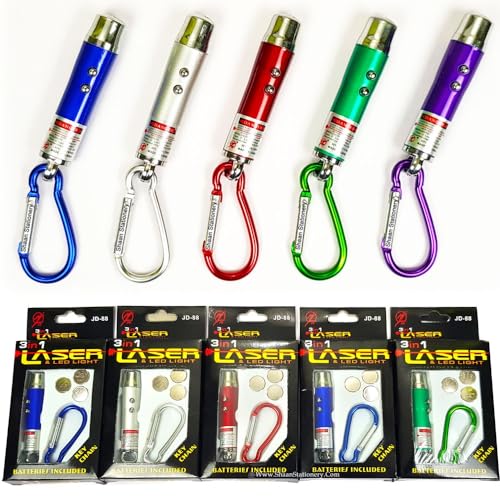 Image of Red Laser Pointer (3in1 laser pointer) For Office, Hiking Campaign Presentation