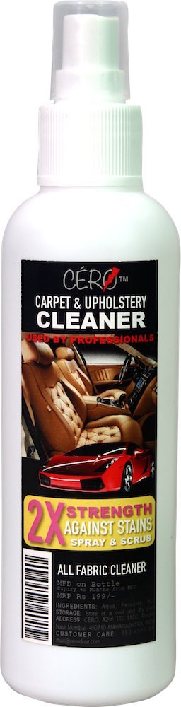 CERO ® Car Carpet and Upholstery Cleaner - 2X STRENGTH - Spray (200ml)