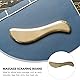 FRCOLOR 1stück Massagewerkzeug Gua Sha Aus Messing Massage Scraping Board Für Körper Gesicht Und Nacken Effektives Massagegerät Zur Muskelentspannung Und Schmerzlinderung