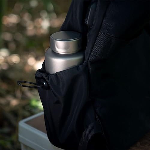 Miniatura 7 de mewmewcat Botella de agua de titanio 23.7 fl oz botella de agua deportiva ligera para acampar al aire libre senderismo mochilero, botella de agua de