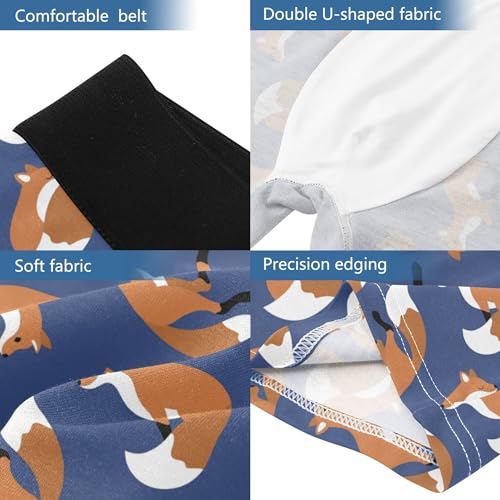 visesunny Mens Boxer Briefs Underwear Flyless Anti-Chafing Moisture Wicking Funny Underpants4