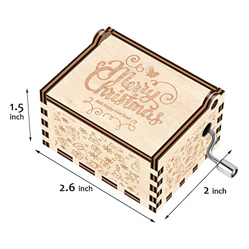 image for Officygnet Christmas Music Boxes Gifts for Kids/Girlfriend/Woman/Daugh