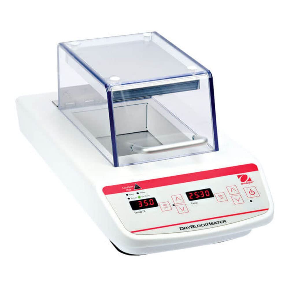 Ohaus 30392101 HB2DGHL Digital Dry Block Heater with Lid, 2 Block, 120V:  Amazon.com: Industrial u0026 Scientific