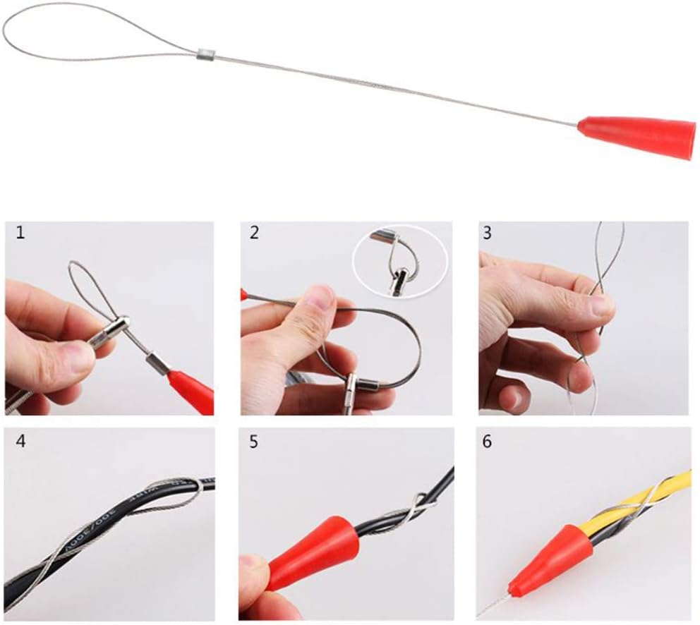 5/10/15/20/25/30m Cable Puller Electrical Wire Fish Tape Cable Wire Puller Lead Device Construction Electrician Tools