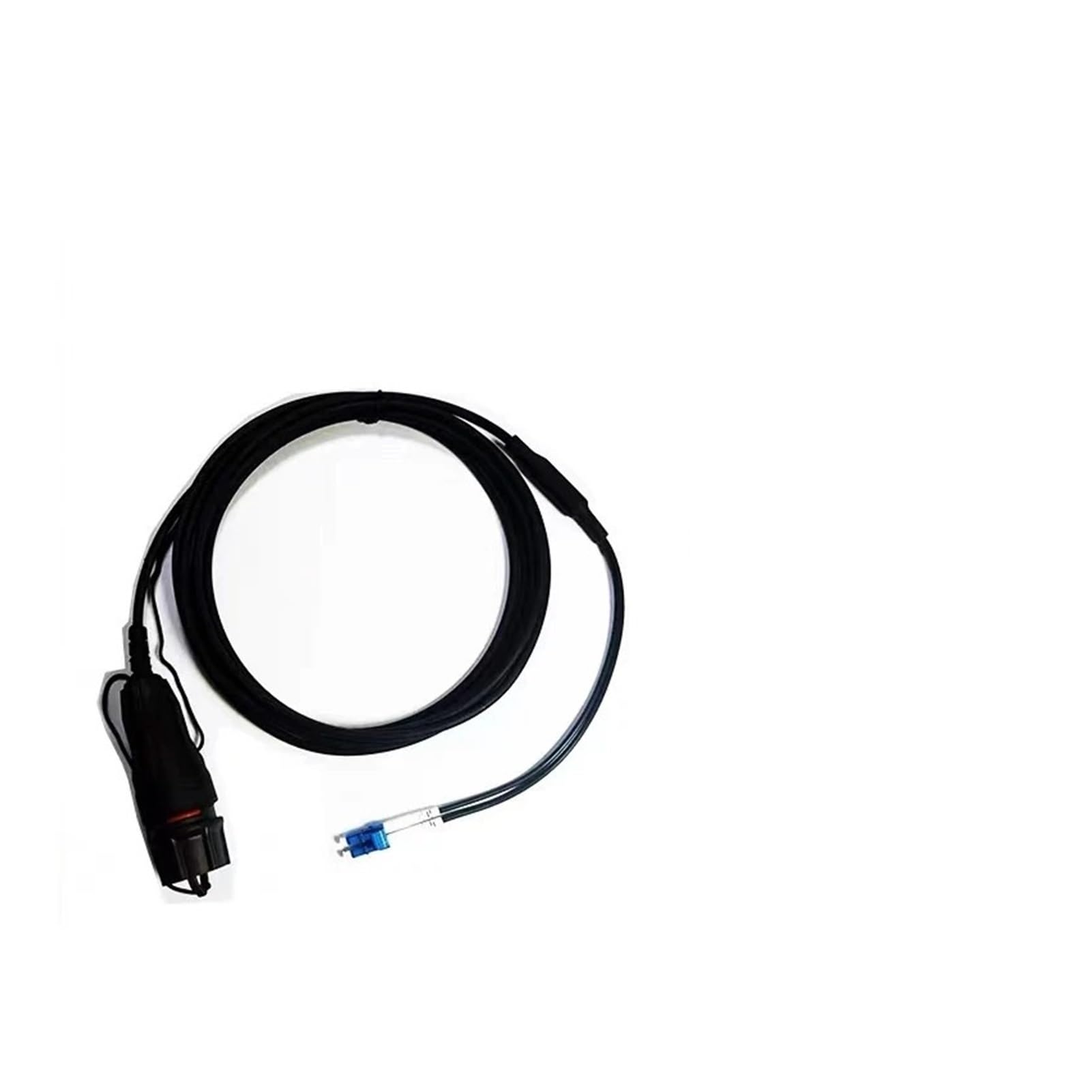 Cordon de raccordement 2C Fullax 3-100 m Connecteur étanche LC vers SC Monomode blindé 2 cœurs 5,0 mm Cavalier de Fibre Optique extérieur 80 m(LC-SC 80m)