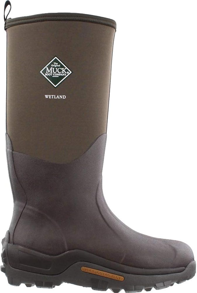 Muck Wetland Rubber Premium Men's Field Boots 5 Bark