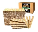 Madera para chimenea 40 PINI Encendedor de madera de roble, 15 kg, para chimenea, barbacoa, hoguera, brasero