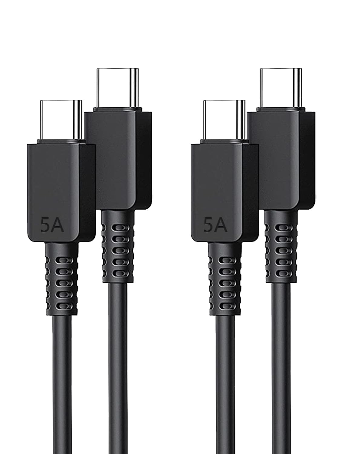 USB C to USB C Charger Cable, Samsung Fast Charger Cable 5A 100W Type C [2-Pack/1.8M] for Samsung Galaxy S23, S23 Ultra, S22, S22 Ultra, S21, S21 Ultra,S20, S20 Ultra, MacBook Pro 2021,Switch, Laptops