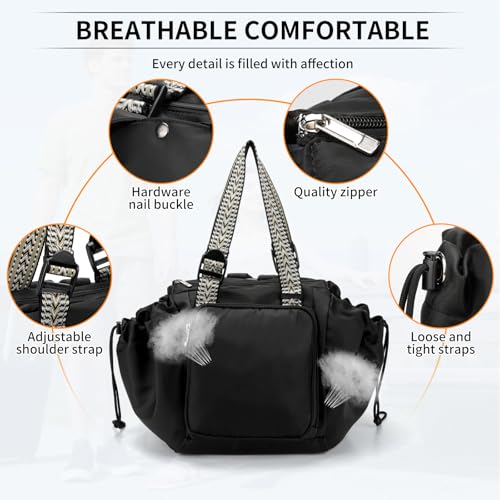 Bolsa organizadora de viaje convertible multifuncional para mujer miniatura 6