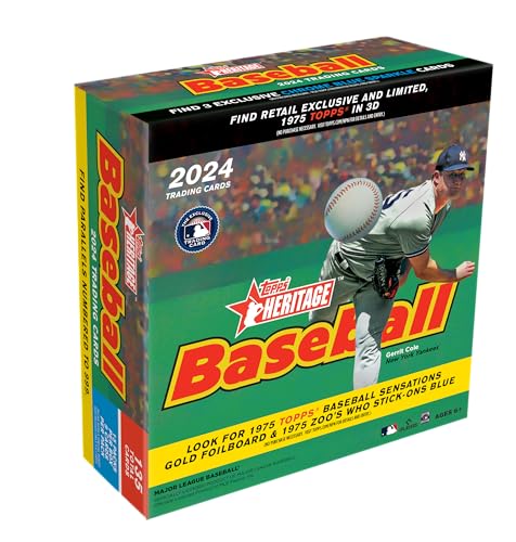 Topps Heritage Lot de 15 boîtes de Baseball 2024 pour enrichir une collection prestigieuse
