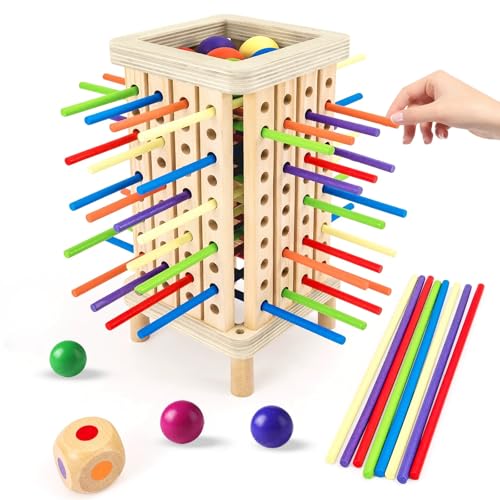 Juego de Mesa Montessori Pichoi de Madera para 1-6 Jugadores miniatura 1