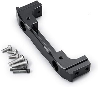 Maleonn RC Alloy Metal Rear Plate Mounting Bumper Mount for 1/10 RC Truck Crawler Car SCX10 II 90046 Accessories Upgrades Part