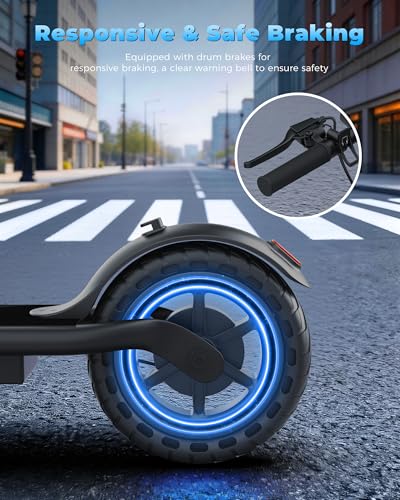 Image of MAXSHOT Electric Scooter for Adults, 8.5 /10 /14 inch Tires, 19 /22Mph, 350W /500W Motor, 21-28 Miles Range, Folding E-Scooter with Dual Suspension,APP Contro