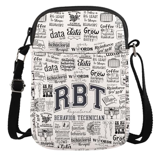 RBT Crossbody Bag Registered Behavior Technician Gift Behavior Therapist Gift ABA Therapist Gift Behavior Analyst Gift