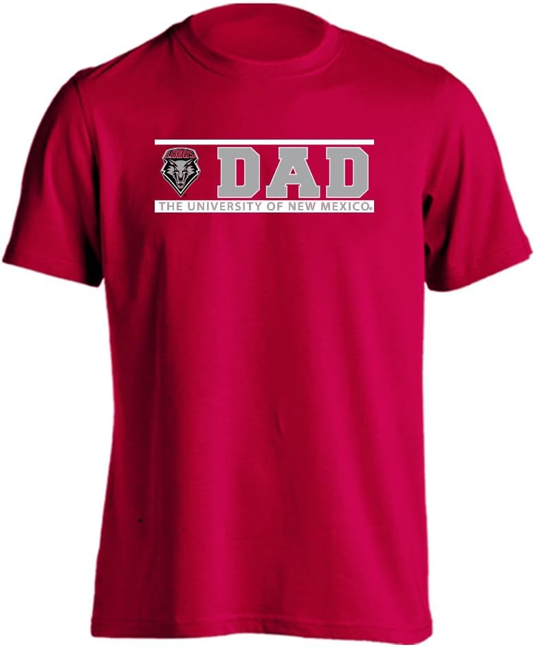 Sport Your Gear Officially Licensed NCAA Dad T-Shirt Game Day Tee Spirit Wear Proud Fan Gear Apparel
