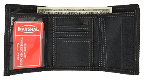 Men's Tri-fold Black Chain Wallet Motorcycle Rider Trucker Biker Wallet New3