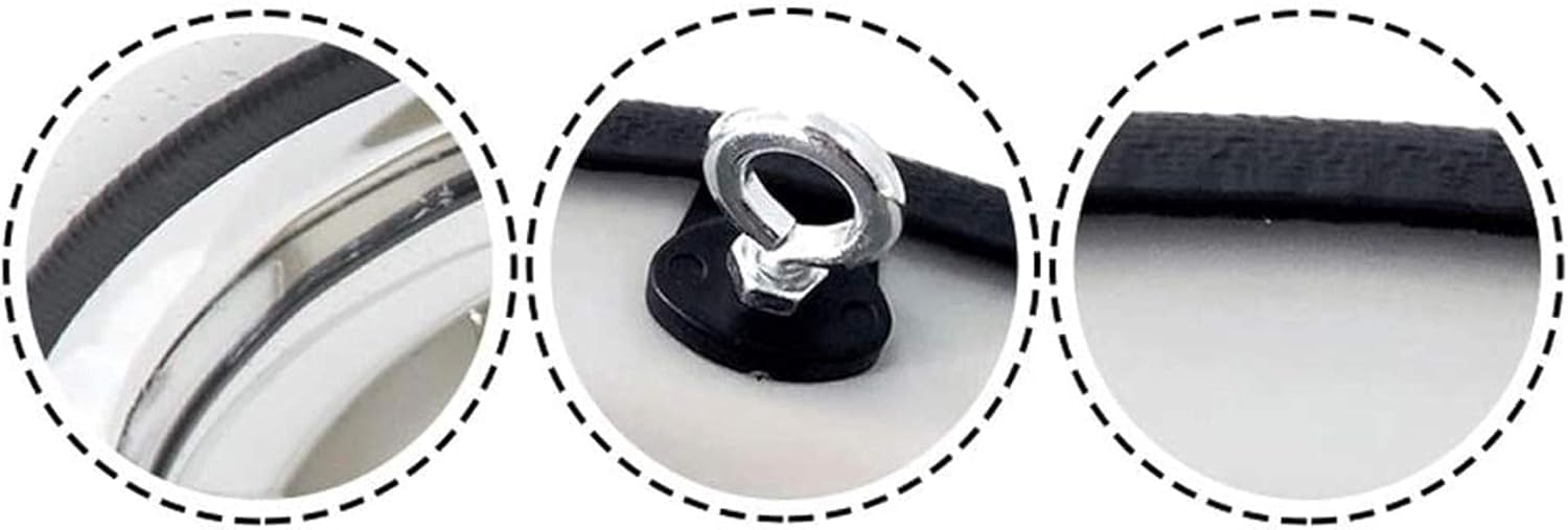 Convexo Flexible, 1/4 Esférico Espejo Acrílico De Supermercado Ti-Espejo Antirrobo Garaje Espejo De Seguridad Ti-Collision Espejo Ancho, para La Seguridad Vial D Seguridad En El Taller, 30cm