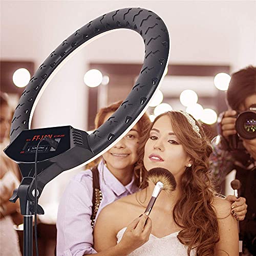 FACAZ Kamera-Foto-Video-Beleuchtungs-Kit 18-Zoll-LED-Fotografielicht Handy Selfie Schönheit Ringlicht Netz Rot Live… – Bild 6