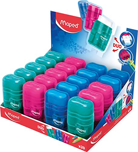 Gomme taille-crayon Maped Connect 049211 pour éviter les fournitures perdues
