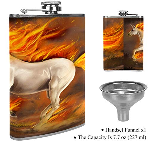 Flasque à whisky de poche en cuir idéale pour vos soirées barbecue et week-ends camping