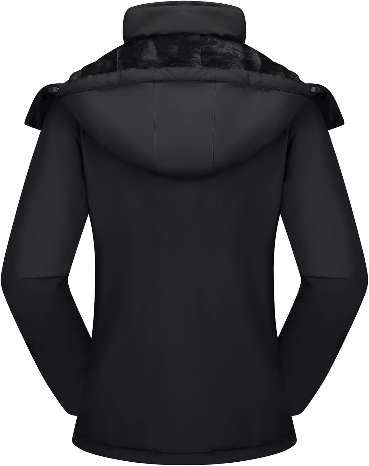 CAMELSPORTS Women's Waterproof Ski Jacket Warm Winter Snow Coat Hooded Fleece Mountain Insulated Snowboarding Jacket - Image 2