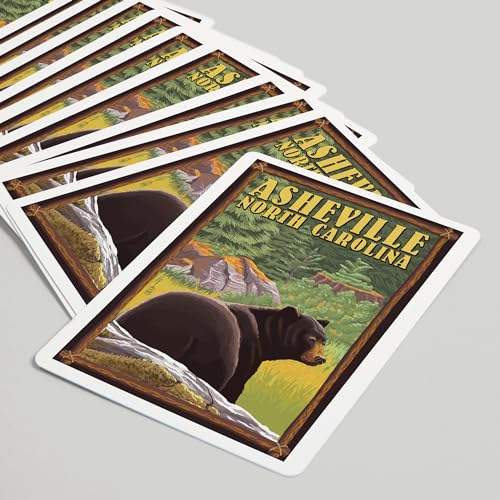 Baraja de cartas Poker 52 piezas Black Bear Asheville miniatura 5