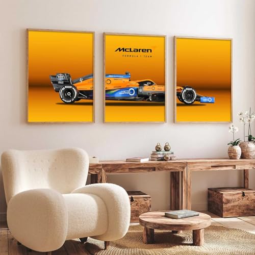 Image of kotart Big Sports1 Cars Framed Posters Gift Items for Boys Room Wall Decoration Bedroom Living Room Office Studio Decor | Car Poster Frame for Wall Decor Set Of 3 Size (19 X 25 inch)