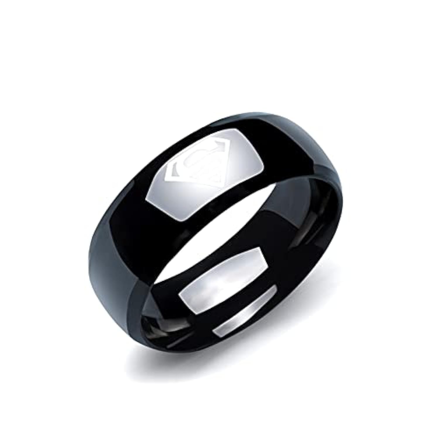 See full amazon price history chart for Yellow Chimes Titanium Superman Stylish Black Ring for Men and Boys Yellow Chimes Titanium Superman Stylish Black Ring for Men and Boys (B09HQVFS1P) Amazon Price History, Amazon Price Tracker