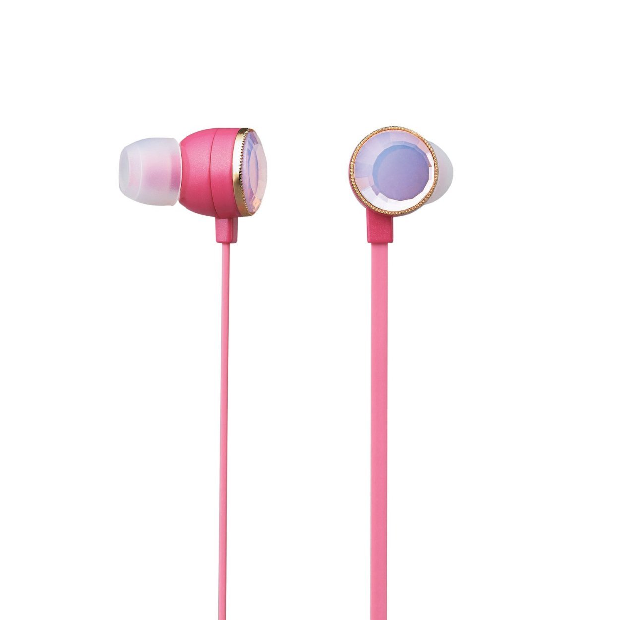 エレコム ステレオイヤホン からまりを防ぐフラットケーブル ラインストーン コネクタチャーム “EAR DROPS Jewel&quot; ビビッドピンク EHP-CAG3520P d2ldlup Amazon.co.jp: エレコム ステレオイヤホン からまりを防ぐ