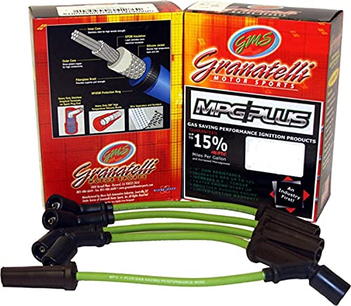 Granatelli Motorsports 38-5362MPG GM L83 5.3 & L86 6.2 Truck/SUV V-8 Hi-Perf Coil-Near-Plug Conn Kit - Straight Boot MPG Wires