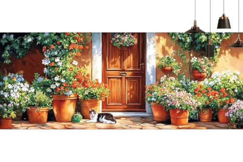 Peinture diamant point de croix : créez votre tableau strass chat 5D